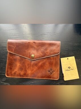 Patricia Nash Leather Envelope Pouch